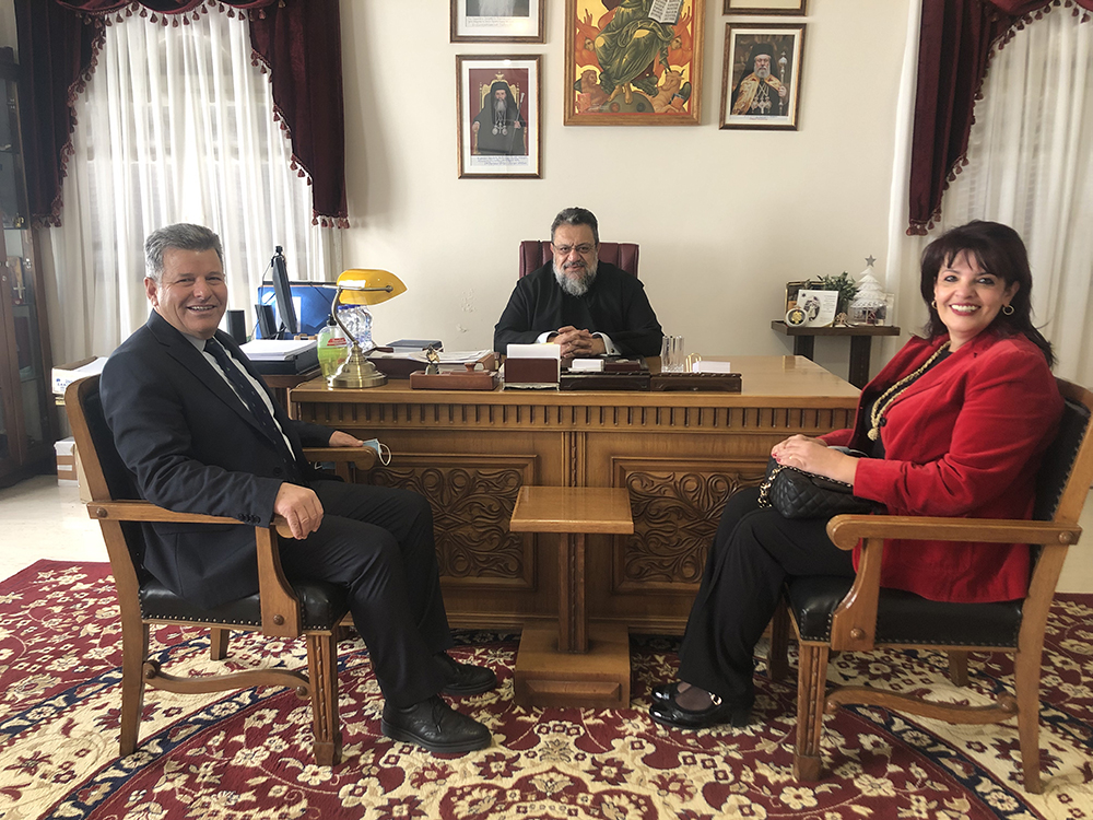 Ο Μητροπολίτης Μεσσηνίας δέχθηκε τον Αντιπεριφερειάρχη