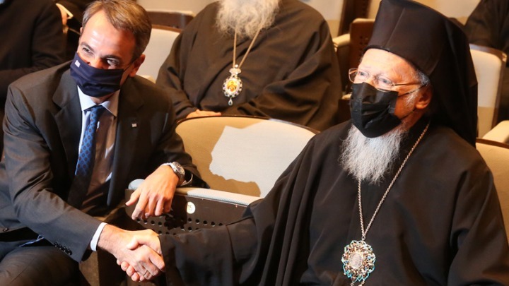 Τηλεφωνική επικοινωνία Μητσοτάκη-Οικουμενικού Πατριάρχη