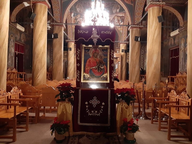 Aγρυπνία Συλλήψεως της Αγίας Άννης στα Τρίκαλα