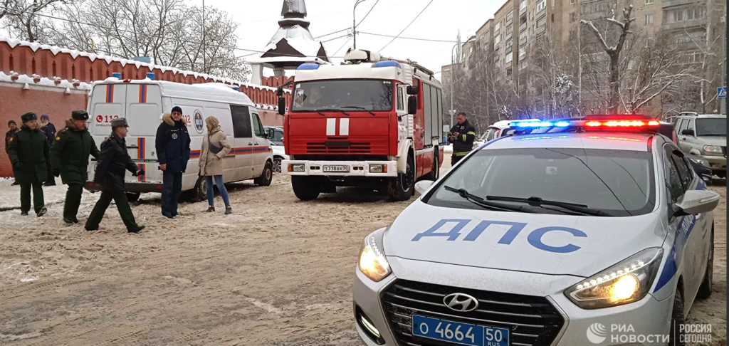 В РПЦ прокомментировали ЧП на территории монастыря в Серпухове Представитель РПЦ Легойда: обстоятельства взрыва в Серпухове проверяются