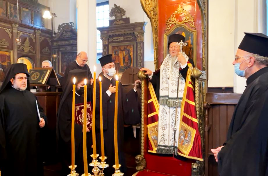 Ο Οικουμενικός Πατριάρχης στο Αγίασμα του Αγίου Σεβαστιανού