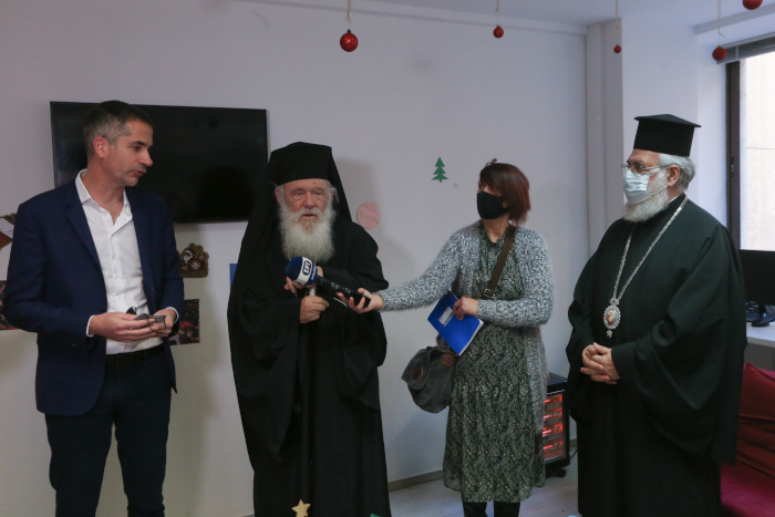 Δομή φιλοξενίας ανηλίκων επισκέφθηκαν Αρχιεπίσκοπος-Μπακογιάννης