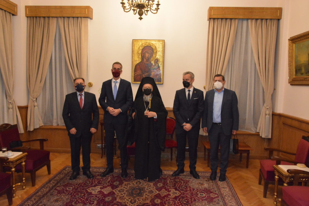 Ecumenical Patriarch receives delegation of Greek mayors