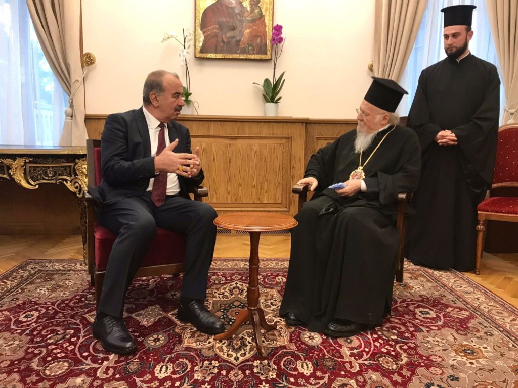 Πρόσκληση στον Οικουμενικό Πατριάρχη για τα Θεοφάνεια στην Τρίγλια