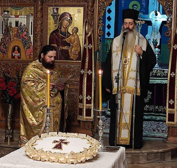 Στην “πληγωμένη” από την πανδημία Μαλεσίνα ο Μητροπολίτης Φθιώτιδος