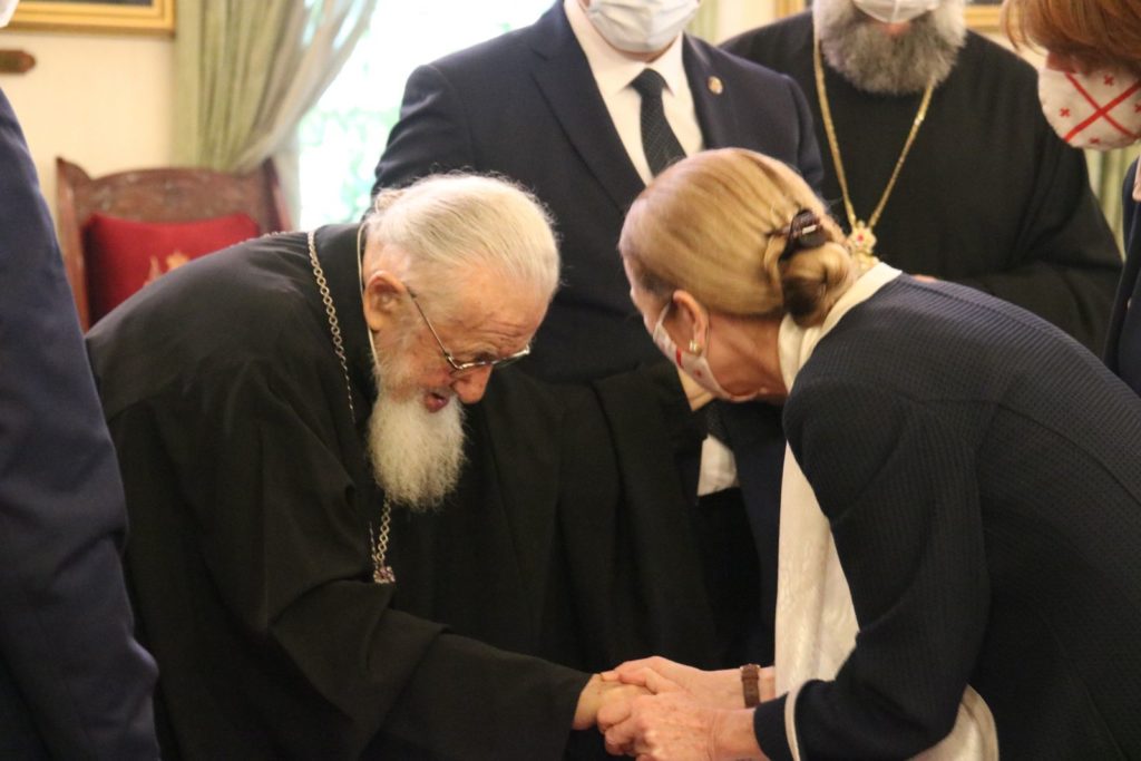 Patriarch-Catholicos of All Georgia Ilia II receives US ambassador in Tbilisi