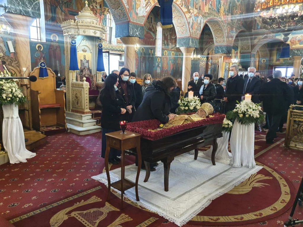 Reposed Metropolitan of Gortyna & Megalopoli Jeremiah laid to rest