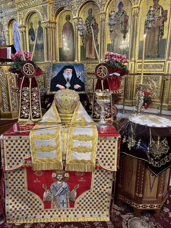 Μνημόσυνο μακαριστού Μητροπολίτη Λαρίσης Ιγνατίου