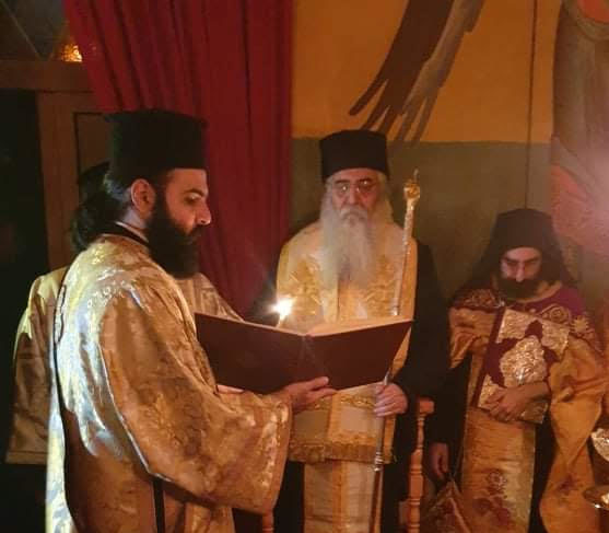 Ιερά Αγρυπνία προς τιμή του Αγίου Σπυρίδωνος στην Μονή Παναγίας Παντανάσσης Κοτσιάτη