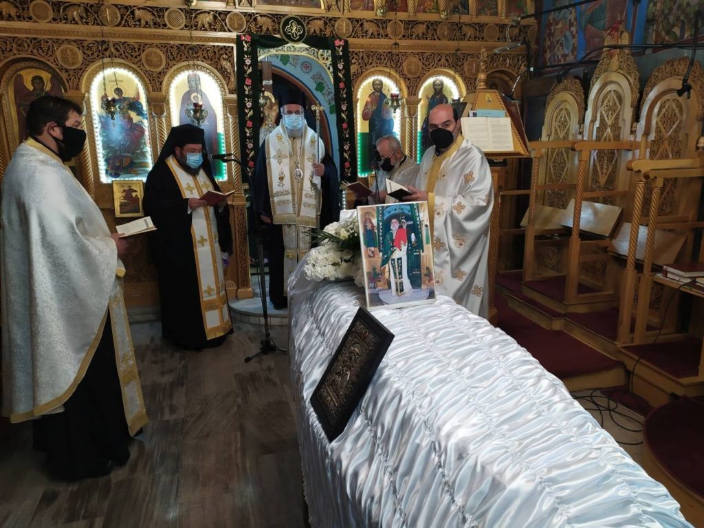 Η Εξόδιος Ακολουθία του μακαριστού π. Κωνσταντίνου Πρίμπα