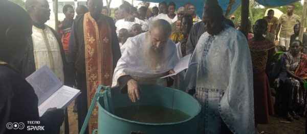 Mass baptism of Orthodox faithful in Tanzania
