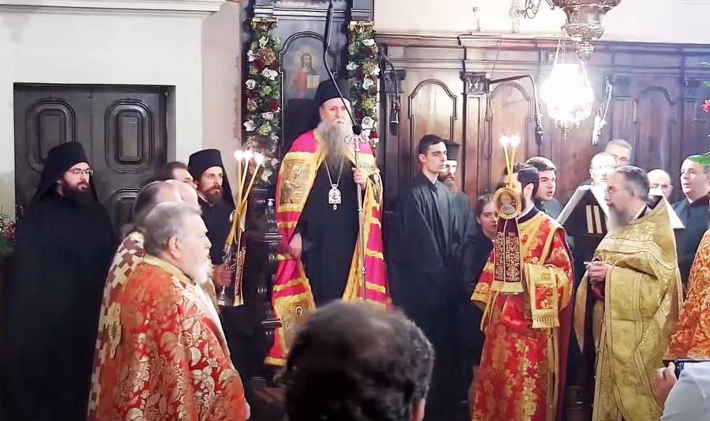 Ο Μητροπολίτης Μαυροβουνίου στον πανηγυρικό Εσπερινό του Aγίου Σπυρίδωνα στην Κέρκυρα – (ΒΙΝΤΕΟ)