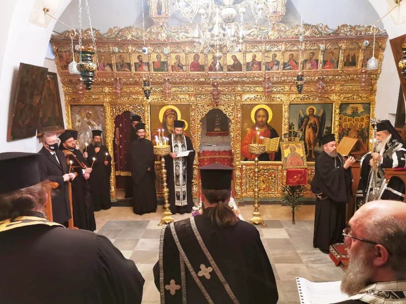 THE HAGIOTAPHITE ARCHIMANDRITE EUSEVIOS DAGALAS HAS SLEPT IN THE LORD