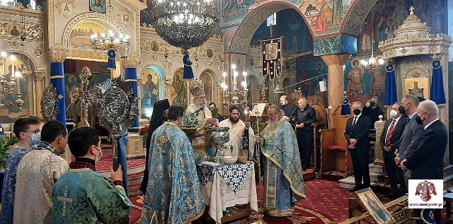 Η εορτή των Αγίων Θεοφανίων στον Μητροπολιτικό Ναό Μεγαλοπόλεως