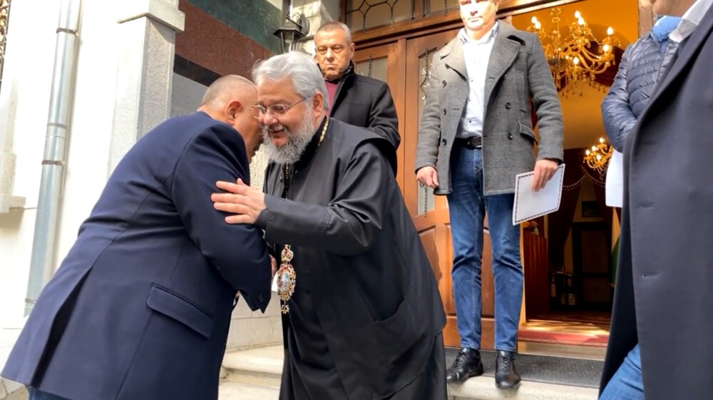 Бойко Борисов посети Старозагорския Митрополит Киприан | VIDEO & СНИМКИ