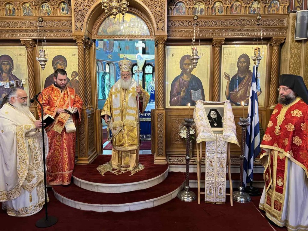 Αγία Μαρίνα Ηλιούπολη: Μνημόσυνο για τον μακαριστό Χριστόδουλο και τους ήρωες των Ιμίων