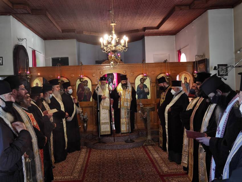 Νεκρώσιμο τρισάγιο του μακαριστού Μητροπολίτη Αιτωλίας και Ακαρνανίας