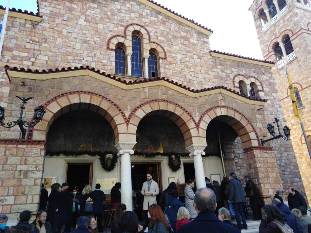 Από τον εορτασμό των Αγίων Θεοφανείων στον  Άγιο Δημήτριο Αμπελοκήπων !