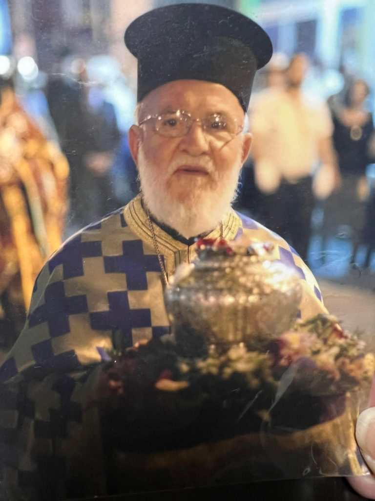 Για τις 40 ημέρες από την εκδημία του πατρός που ανακάλυψε τον 2ο τάφο του Αγίου Λαζάρου