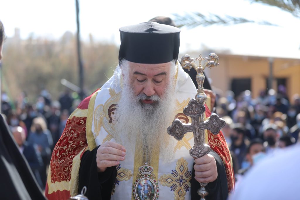 ‎المطران خريستوفوروس من موقع المغطس: نحن نحمل إرثاً رُوحياً وَطنيا