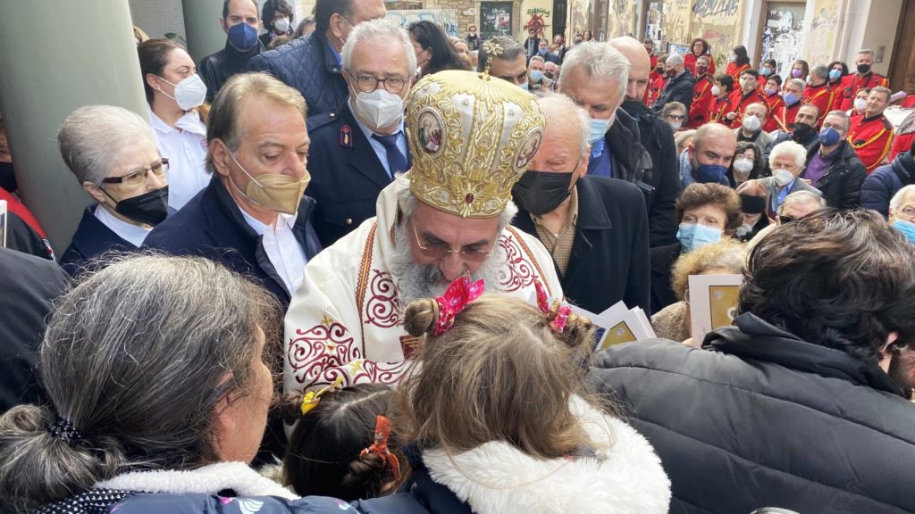 Συγκινητικό «αντίο» του Αρχιεπισκόπου Κρήτης στο Ρέθυμνο