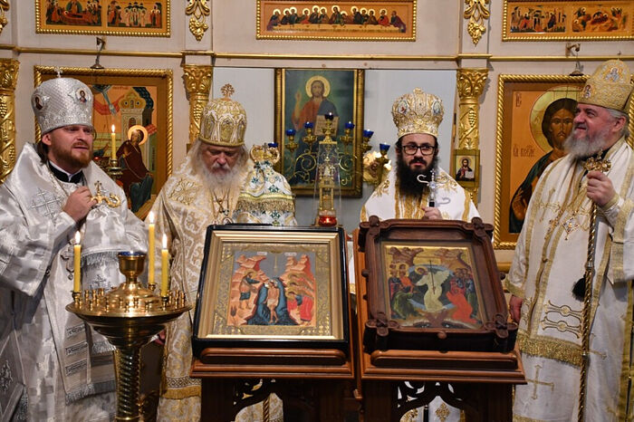 ANTIOCHIAN, RUSSIAN, SERBIAN HIERARCHS CONCELEBRATE IN ARGENTINA