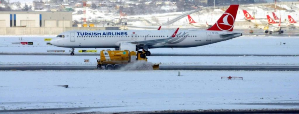 Ανεστάλησαν όλες οι πτήσεις από το αεροδρόμιο της Κωνσταντινούπολης