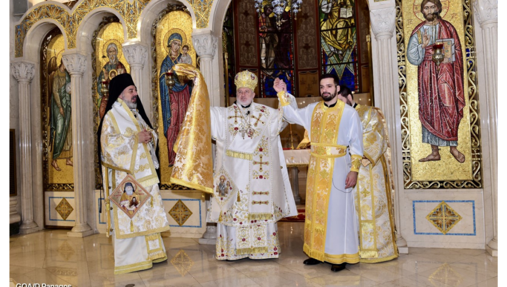 Archbishop Elpidophoros of America, Address at Priestly Ordination of Deacon Sophronios Vomend