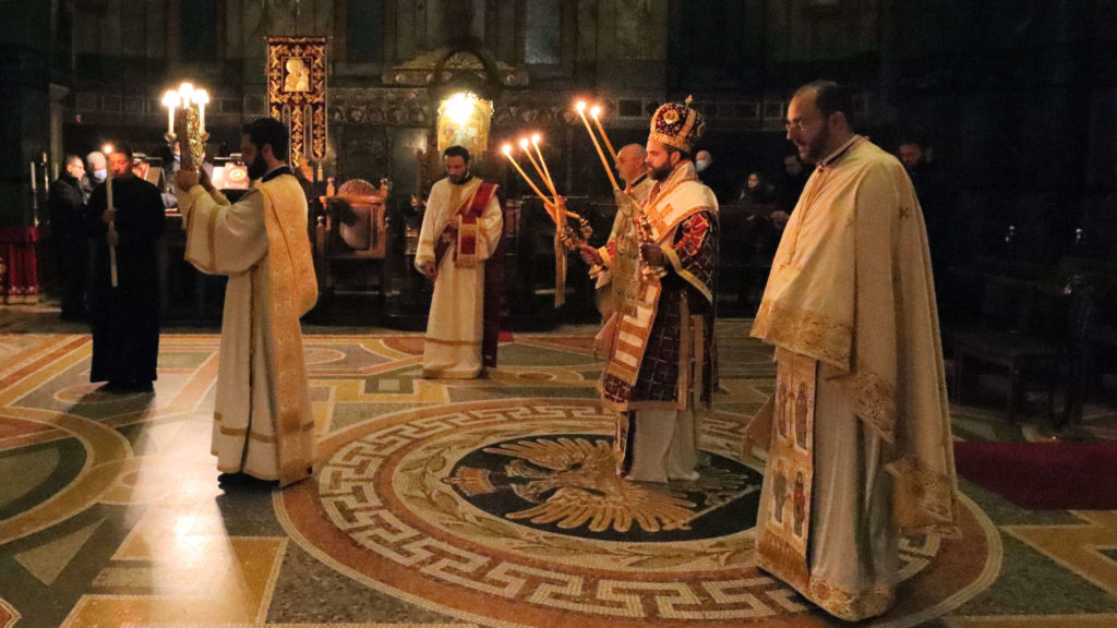 Ιερά Αγρυπνία στον Καθεδρικό του Λονδίνου για τον Άγιο Μάξιμο τον Ομολογητή