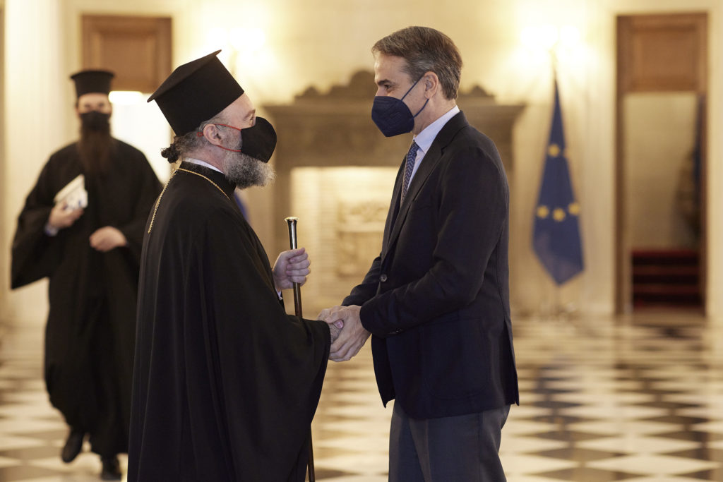 Στο Μέγαρο Μαξίμου ο Αρχιεπίσκοπος Αυστραλίας