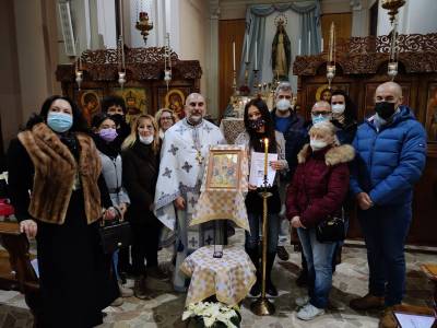 Българските православни общини в Италия отбелязаха празника Богоявление