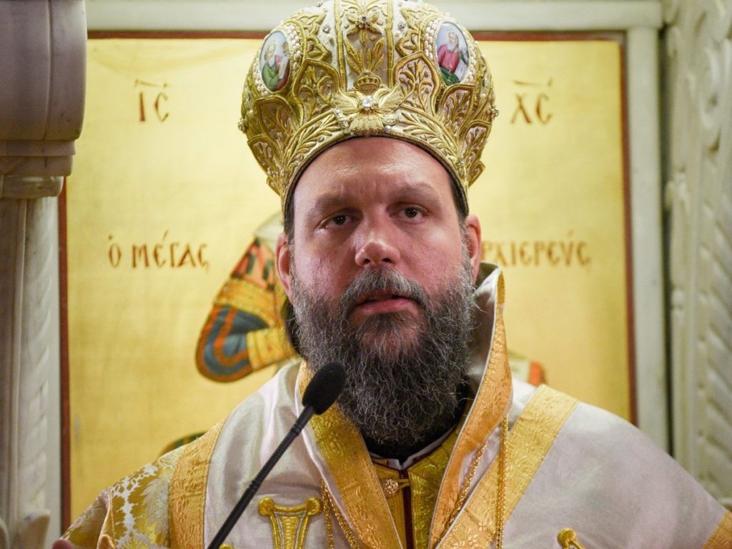 Ο συγκινητικός λόγος του Μητροπολίτη Γαβριήλ για τον Στέλιο Σεραφείδη