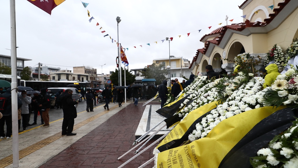 Το «ύστατο χαίρε» της ΑΕΚ στον Στέλιο Σεραφείδη