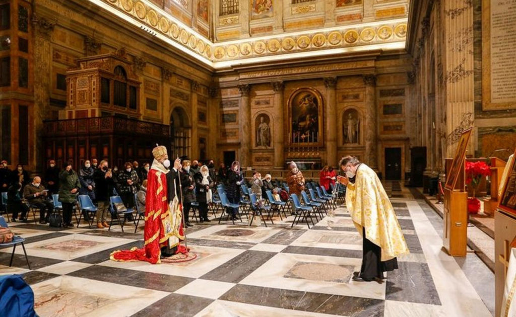 Vecernie misionară la Basilica San Paolo Fuori le Mura din Roma