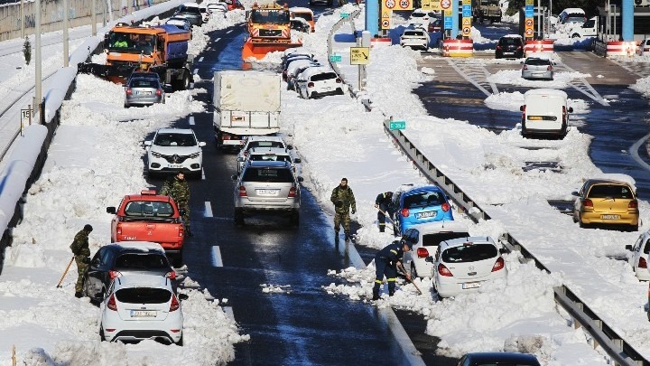 Μερική αποκατάσταση της κυκλοφορίας στην Αττική Οδό