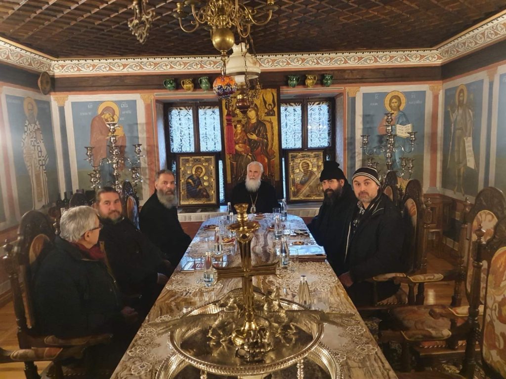 Ο Μητροπολίτης Λήμνου στην Μονή του Μπάτσκοβο για προσκύνημα
