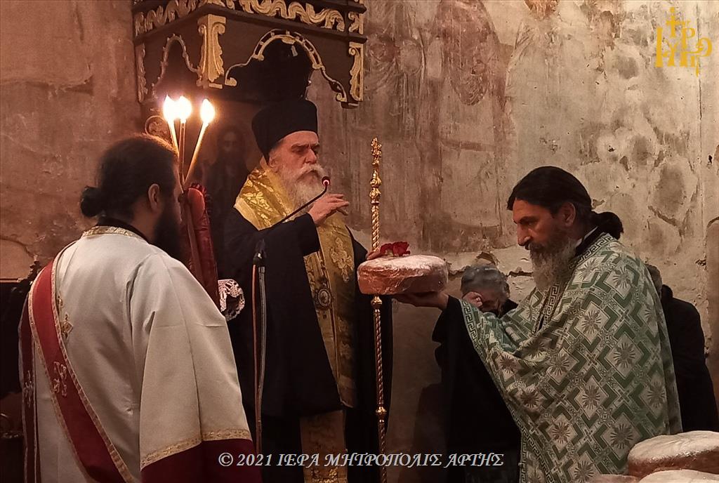 Πανηγύρισε ο βυζαντινός ναός του Αγίου Βασιλείου στην Άρτα