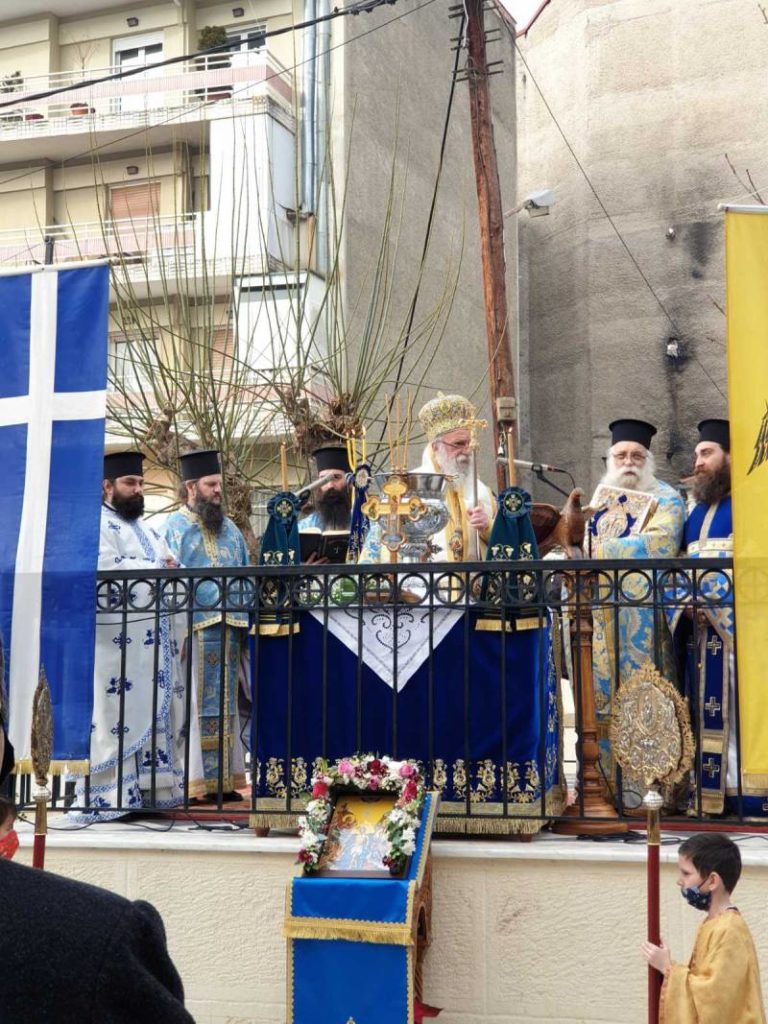 Ο εορτασμός των Θεοφανείων στον Ιερό Μητροπολιτικό Ναό των Γρεβενών