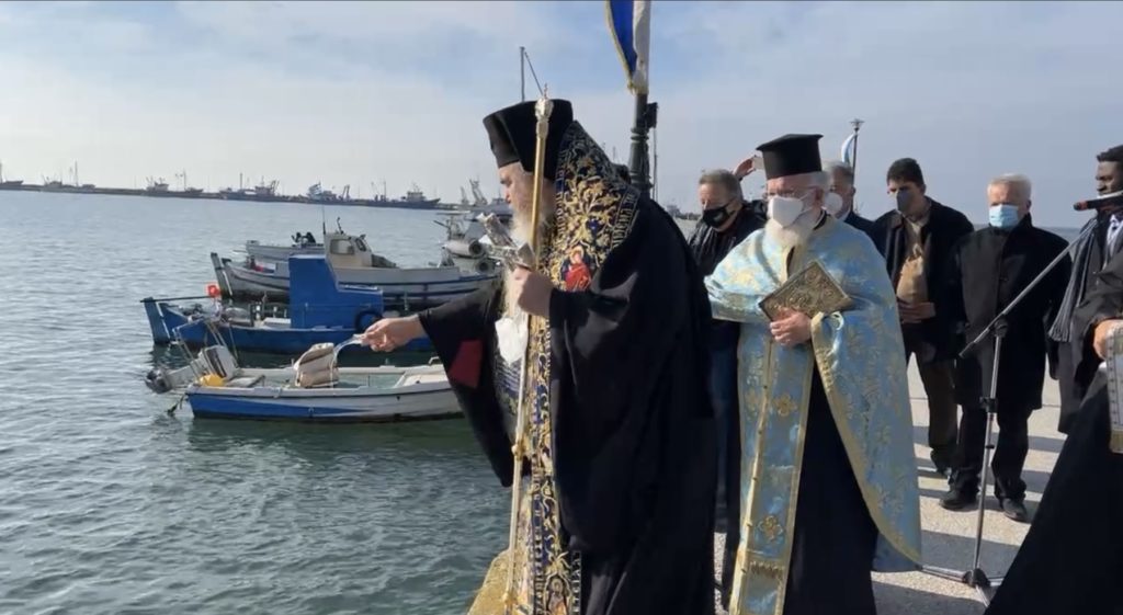 Θεοφάνεια στην Ιερά Μητρόπολη Καλαμαριάς