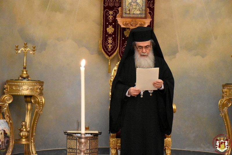 Патриарх Иерусалимский: Положить конец раздору, чтобы восторжествовало единство