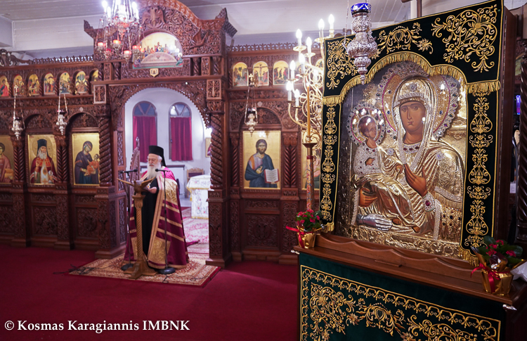 Ιερά Λείψανα του Αγίου Αθανασίου του Μεγάλου και του Αγίου Γεωργίου του εν Ιωαννίνοις στην Παναγία Δοβρά