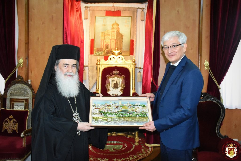 Στον Πατριάρχη Θεόφιλο ο Πρέσβης της Τουρκίας στην Ιερουσαλήμ