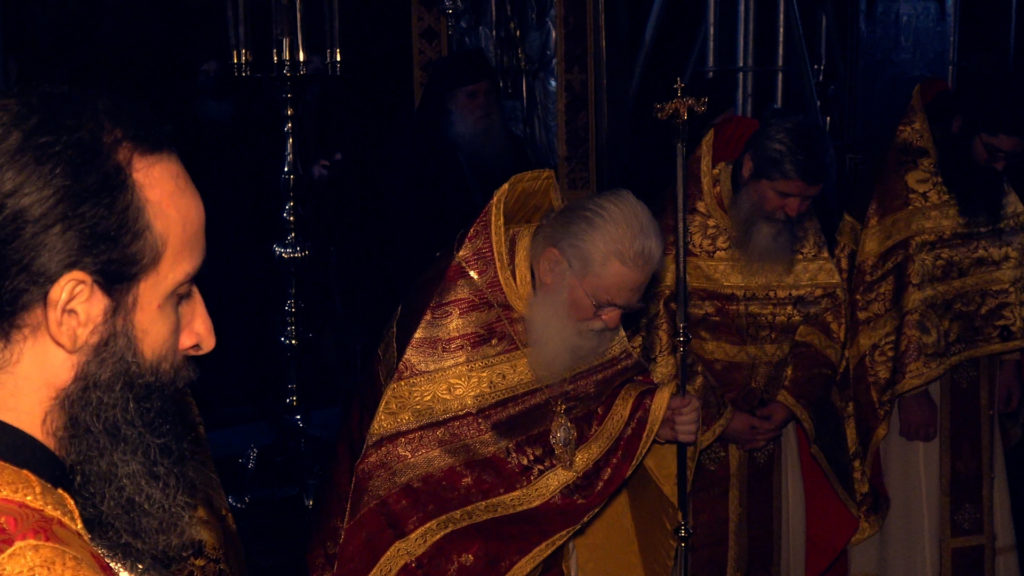 Η πανήγυρη της Παναγίας της Παραμυθίας στη Μονή Βατοπαιδίου (βίντεο)