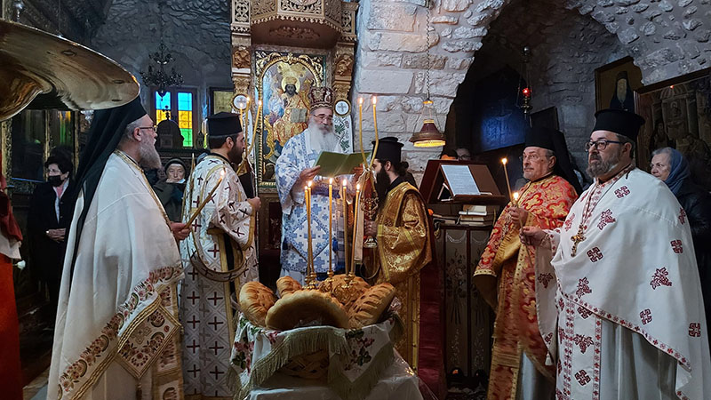 HE FEAST OF THE MEETING OF THE LORD IN THE TEMPLE AT THE PATRIARCHATE