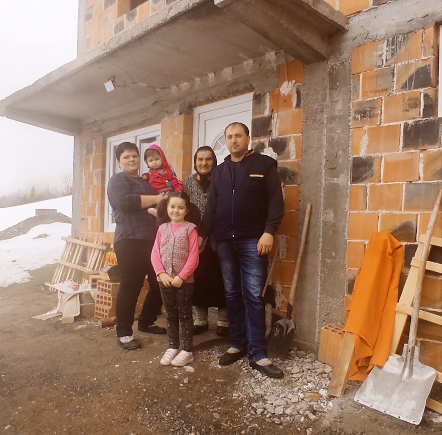 Помоћ за завршетак куће петочлане породице Ненада Лугоња