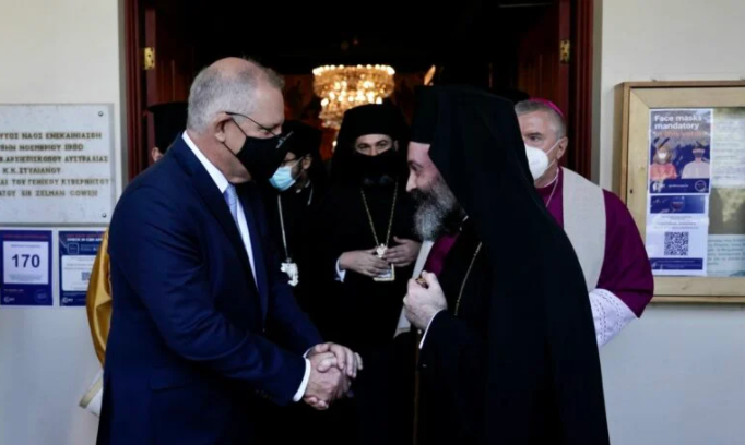 PM attends service for new parliamentary year in at Canberra’s St Nicholas church