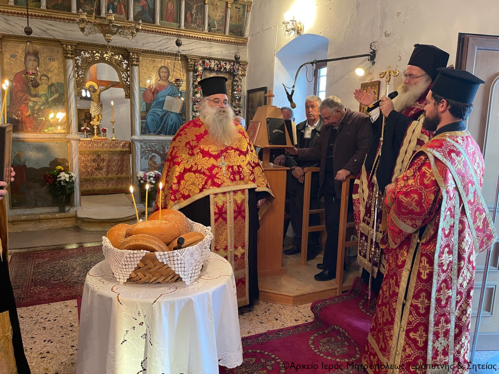 Αρχιερατικός εσπερινός στον Ι.Ν. Αγ. Χαραλάμπους στις Αμμουδάρες Ιεράπετρας