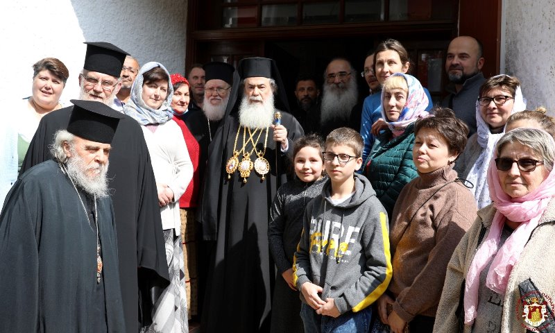 عيد رعية البطريركية في مدينة بئر السبع
