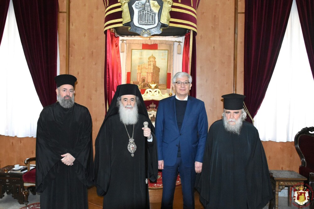 Йерусалимският Патриарх прие посланика на Република Турция в Йерусалим