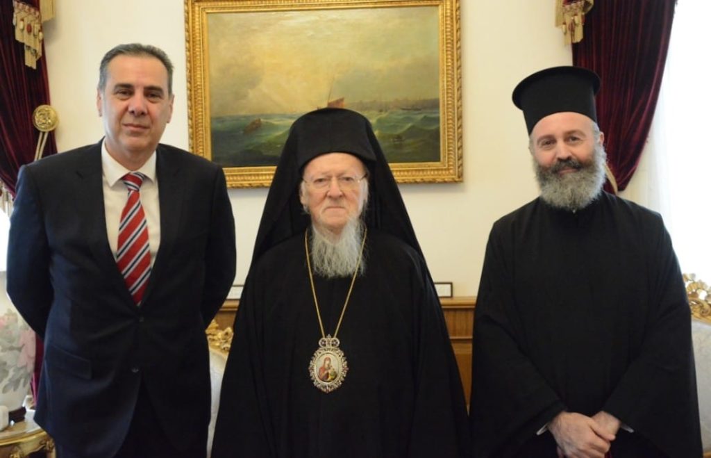 ‎قداسة البطريرك يستقبل سفير تركيا في استراليا